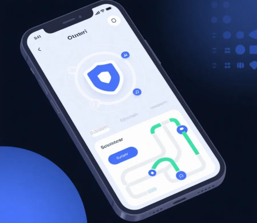 稳定访问与线路切换示意