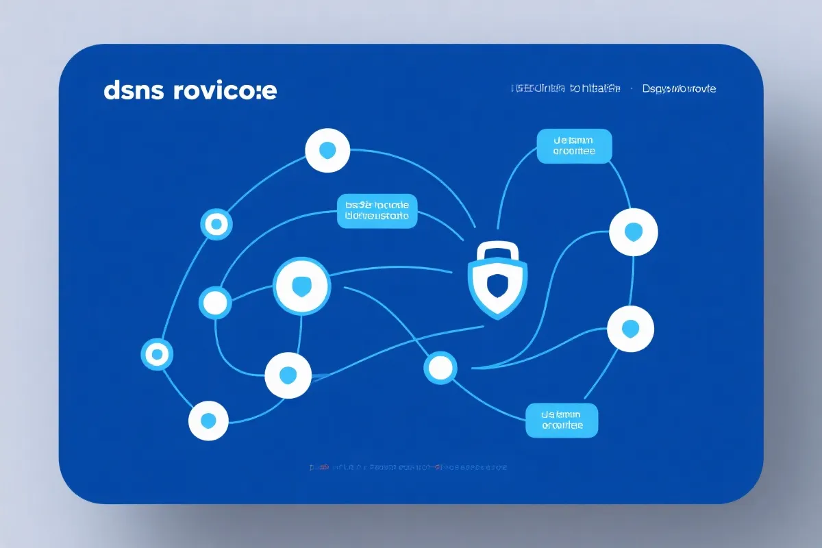 DNS 优化与网络线路示意图